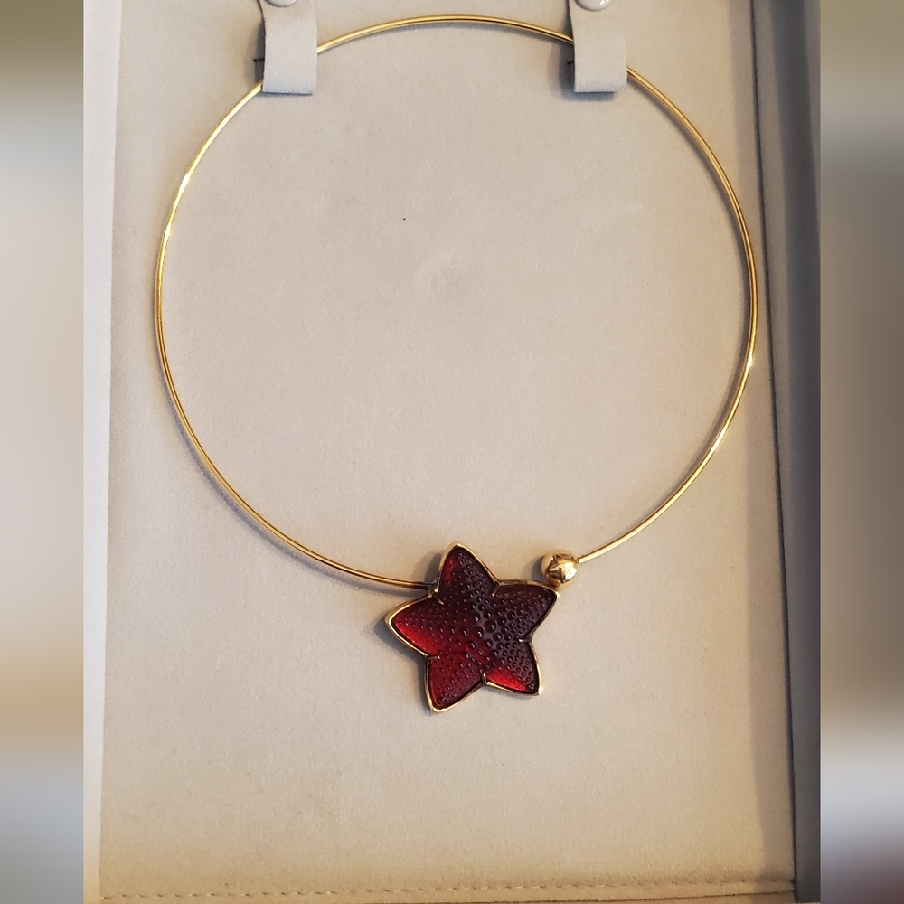 Lalique Starfish Oceana choker necklace